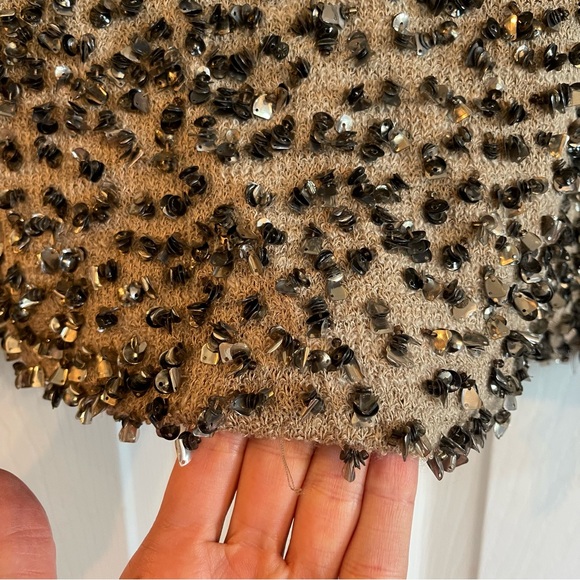 Free People Open Back Sequin Sweater Vest - Picture 5 of 15